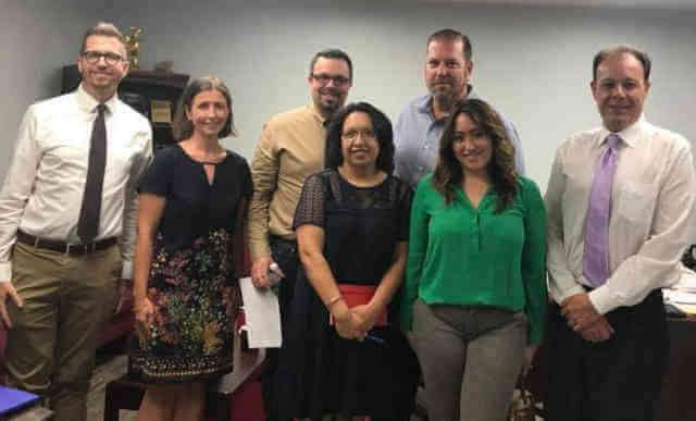 Gjonaj Meets With Lehman Principals