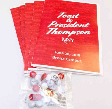 Metropolitan College Toasts Dr. Thompson|Metropolitan College Toasts Dr. Thompson