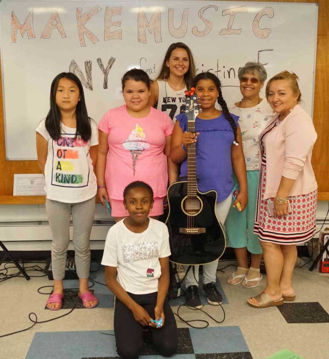 Cristina F. Performs At Pelham Bay Library