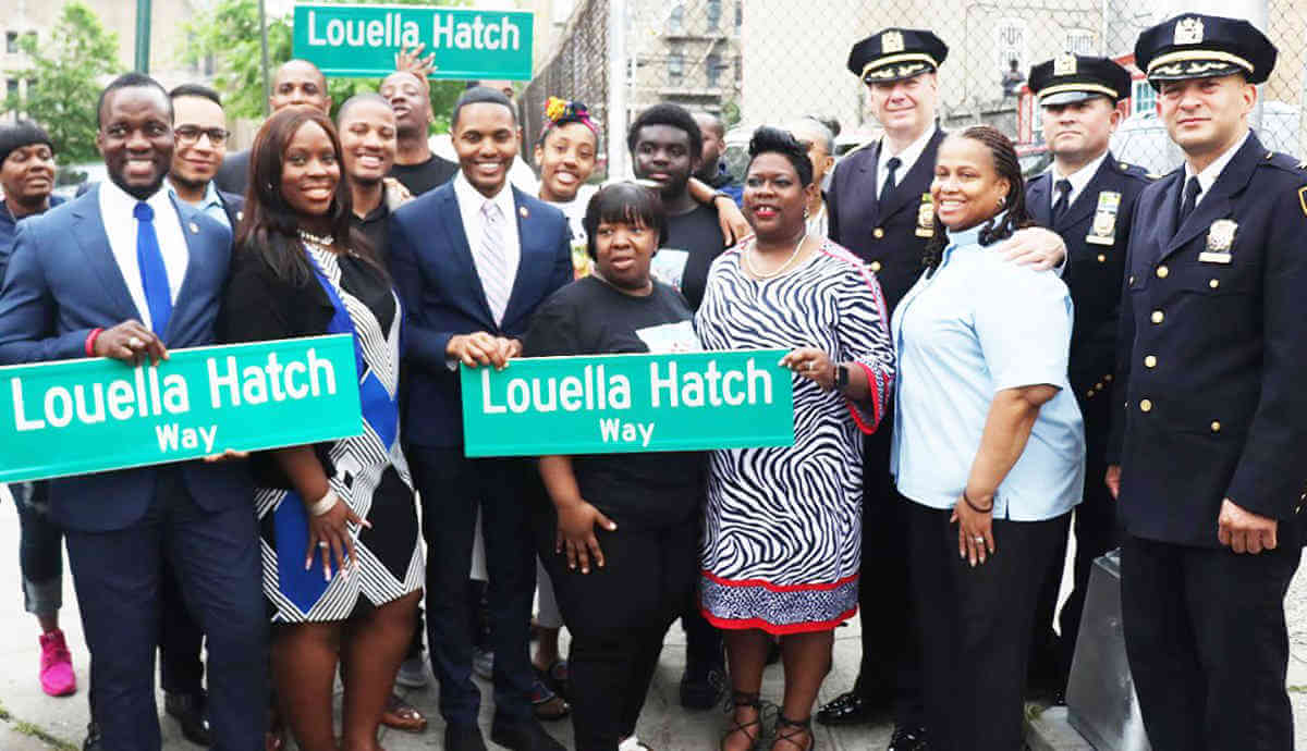 Louella Hatch street co-naming honors Fordham activist