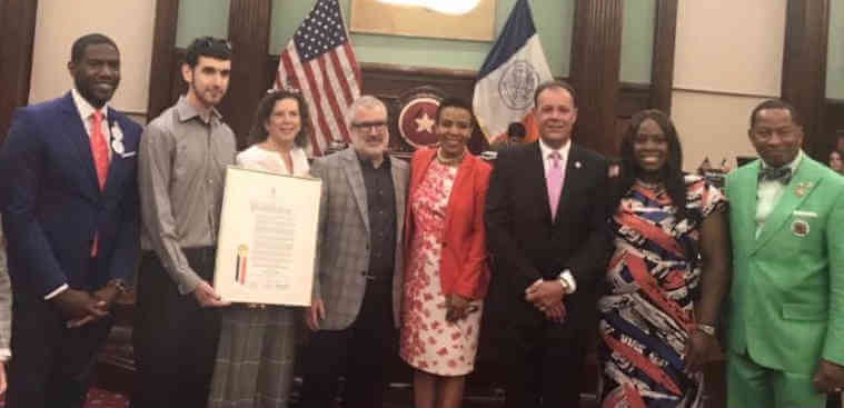 Ernest Winzer Cleaners, Hostos Women’s B-Ball Team Honored