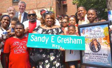 Street renamed for civil rights, health profession advocate