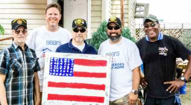 Volunteers help Unionport Post 1065 with renovations|Volunteers help Unionport Post 1065 with renovations|Volunteers help Unionport Post 1065 with renovations