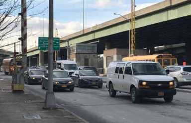 Bridge Wait/Community tired of unending traffic snarls/at the Unionport Bridge reconstruction project