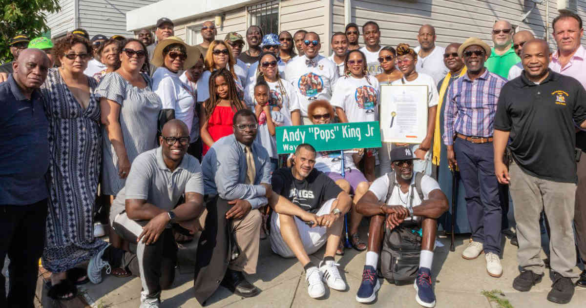 Street renamed for Kings 5 founder, Andy ‘Pops’ King, Jr.