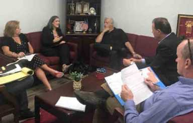 Gjonaj Attends These Our Treasures Meeting