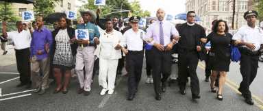 DA Clark Hosts Silent Peace March|DA Clark Hosts Silent Peace March