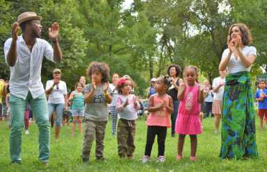 Salsa Fest Held At Van Cortlandt Park