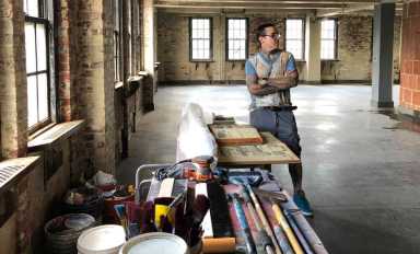 Artist ‘SinXero’ begins historic residency