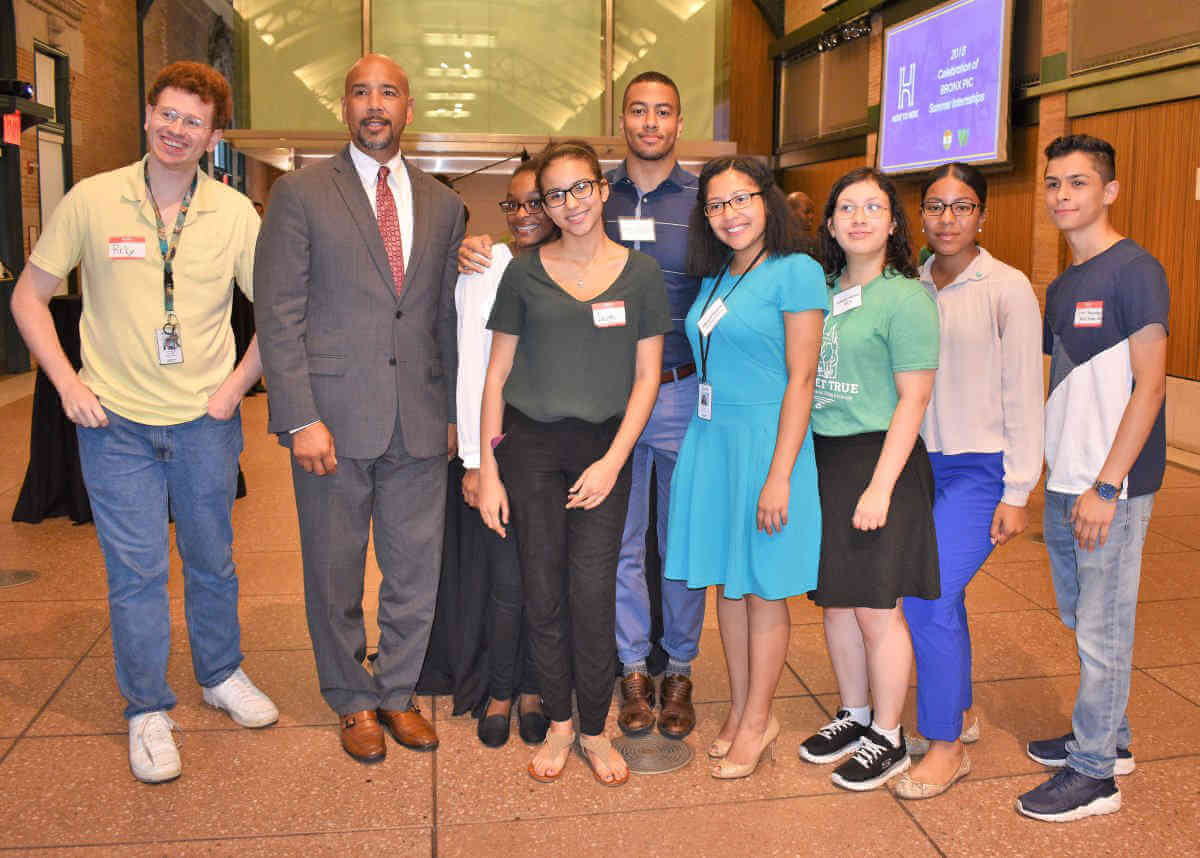 Diaz, HERE To HERE Celebrate Summer Internships