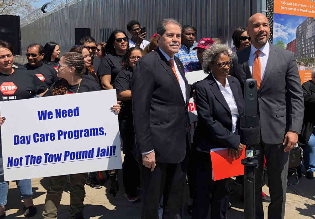 Mayor selects Mott Haven tow yard for borough’s new jail