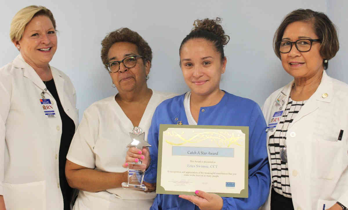 Calvary Hospital Honors Erica Swinnie
