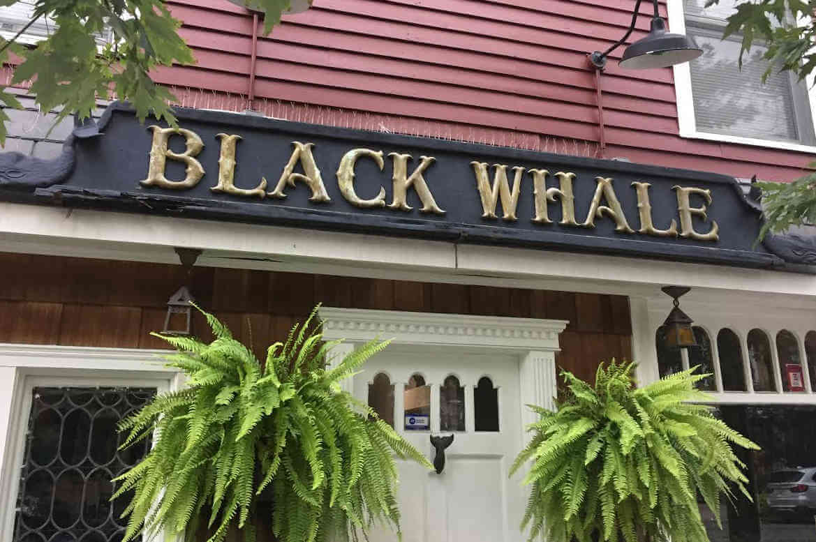 Beloved ‘Black Whale’ sign remains in place for now