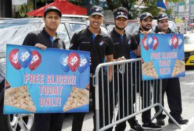 Domino’s Hosts Community Celebration|Domino’s Hosts Community Celebration