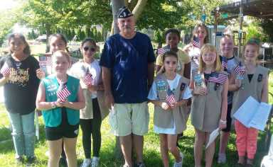 Legion’s Salimbene Teaches Flag History
