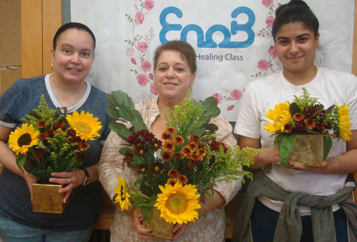 Calvary, EnoB Present Flowers For Healing