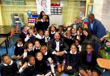 Salamanca Visits Girls Prep STEM Students