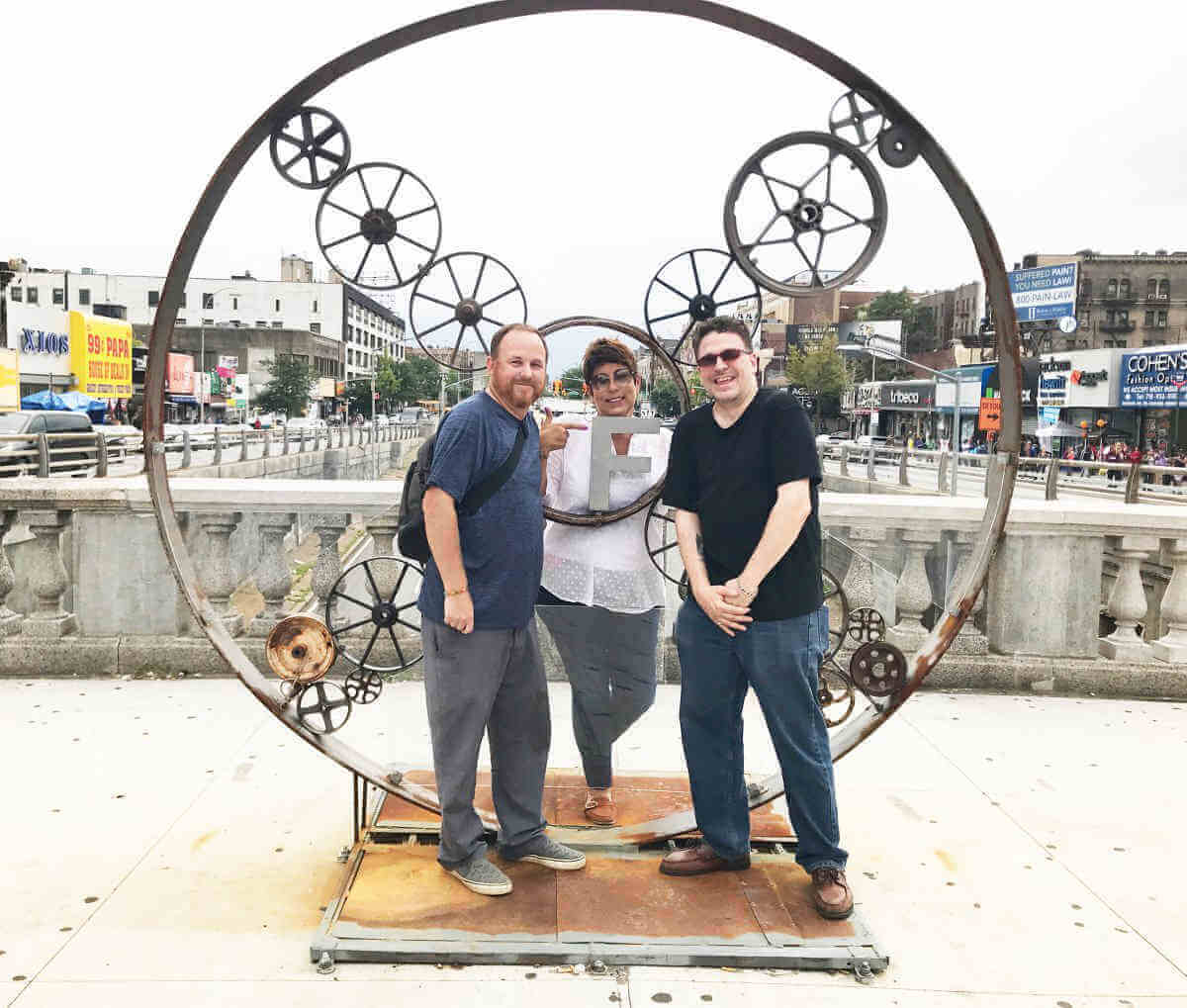 All Roads Lead To Fordham urban art exhibit unveiled