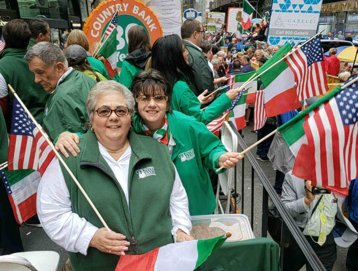 Country Bank At NYC Columbus Parade