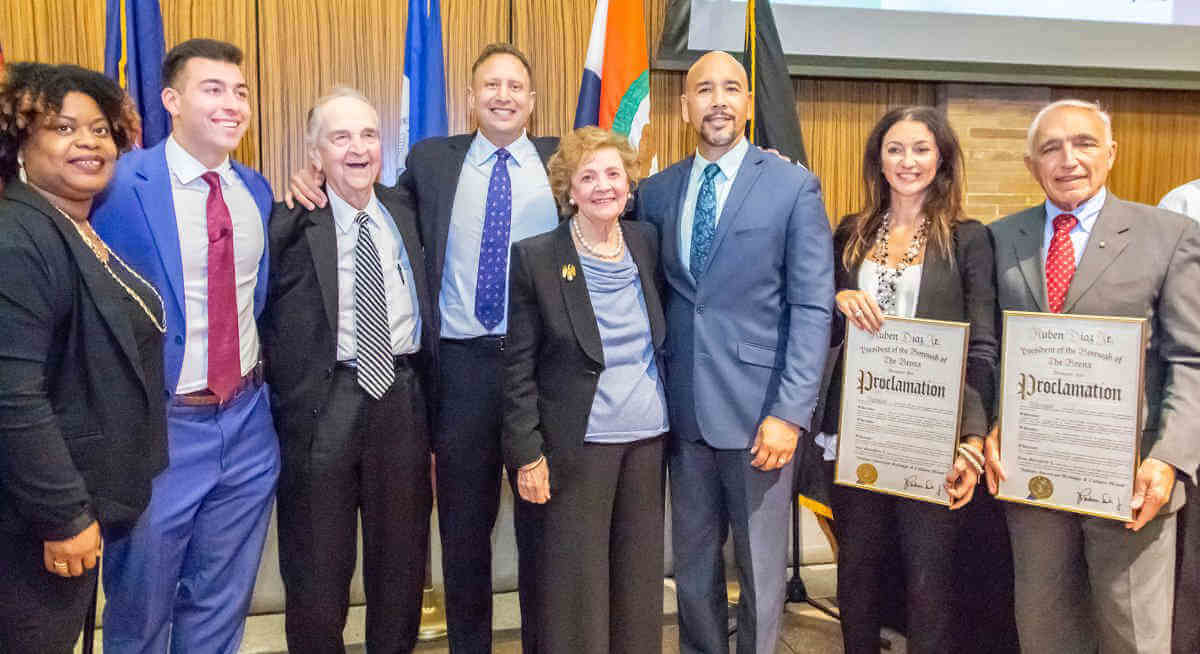 Diaz Honors Italian American Leaders|Diaz Honors Italian American Leaders