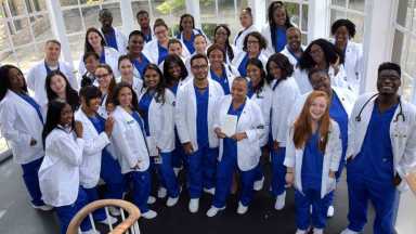 College Of New Rochelle’s White Coat Ceremony