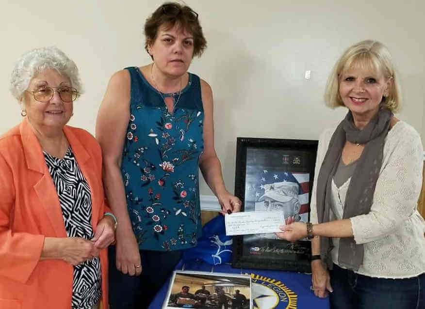 Hawkins Ladies Auxiliary Honored