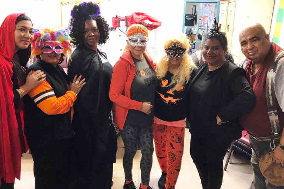 Melrose Senior Center Elders Celebrate Halloween