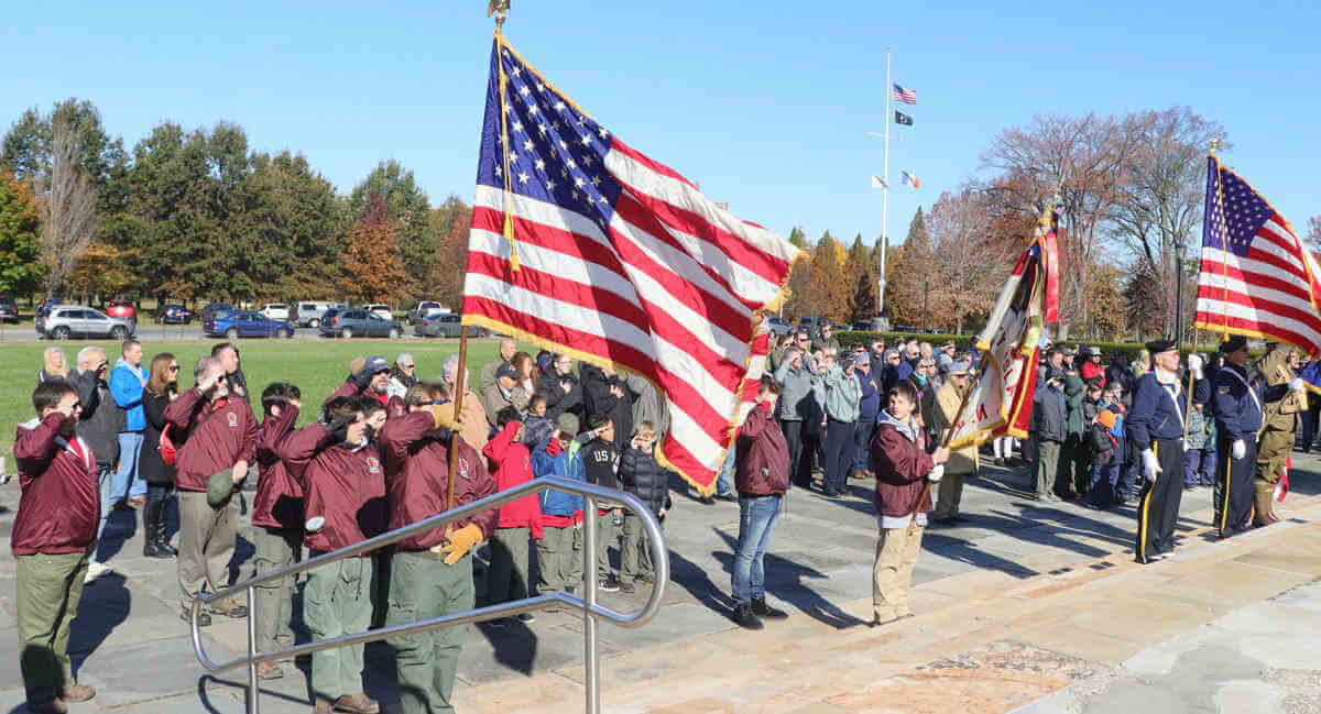 Veterans Honor WWI Heroes At PB Memorial|Veterans Honor WWI Heroes At PB Memorial
