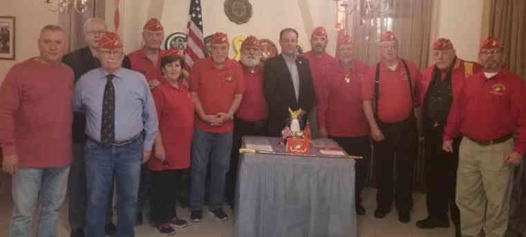 Gjonaj Celebrates Marine Corps.’ 243rd Birthday