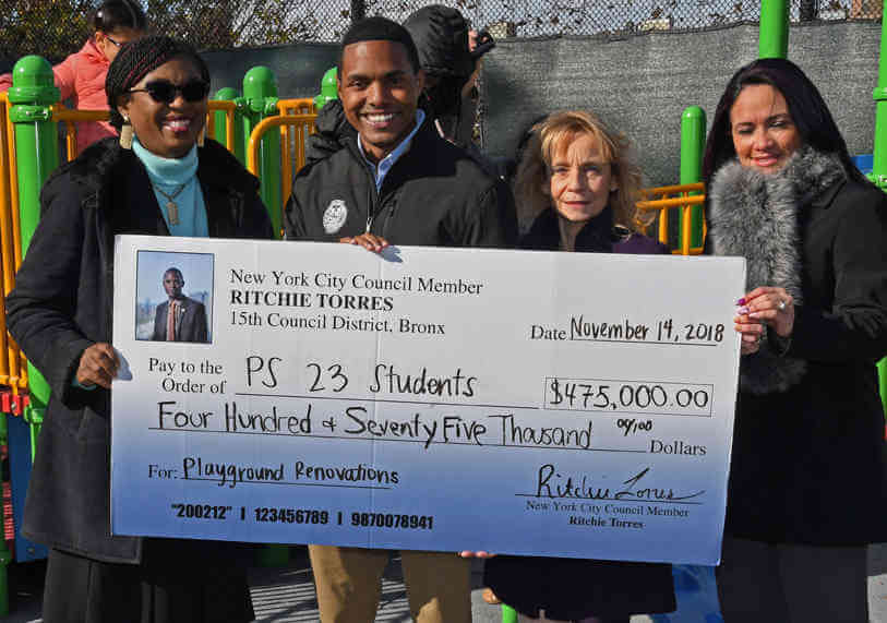 P.S. 23 Opens Renovated Playground|P.S. 23 Opens Renovated Playground|P.S. 23 Opens Renovated Playground