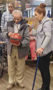 Sales Force Shares Holiday Cheer At Bx Center