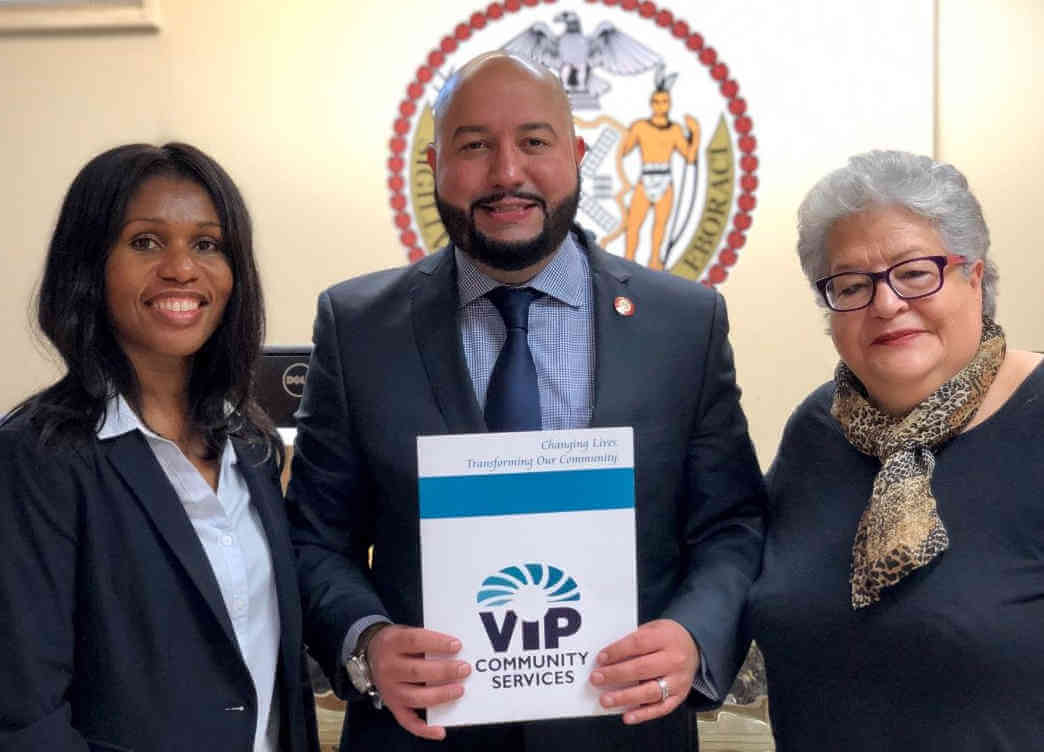 Salamanca Meets With VIP Community Services