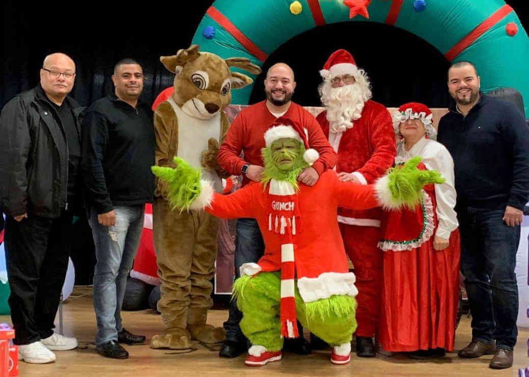 CB 2 Hosts Christmas Party, Toy Giveaway
