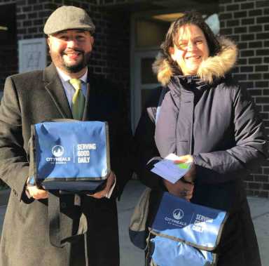 Salamanca Serves Meals To Elderly