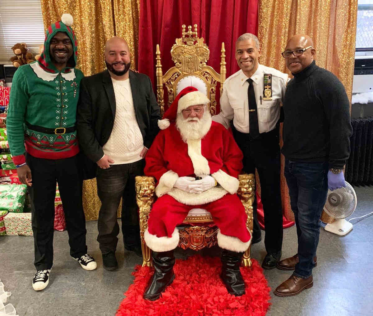 42nd Precinct Becomes Winter Wonderland