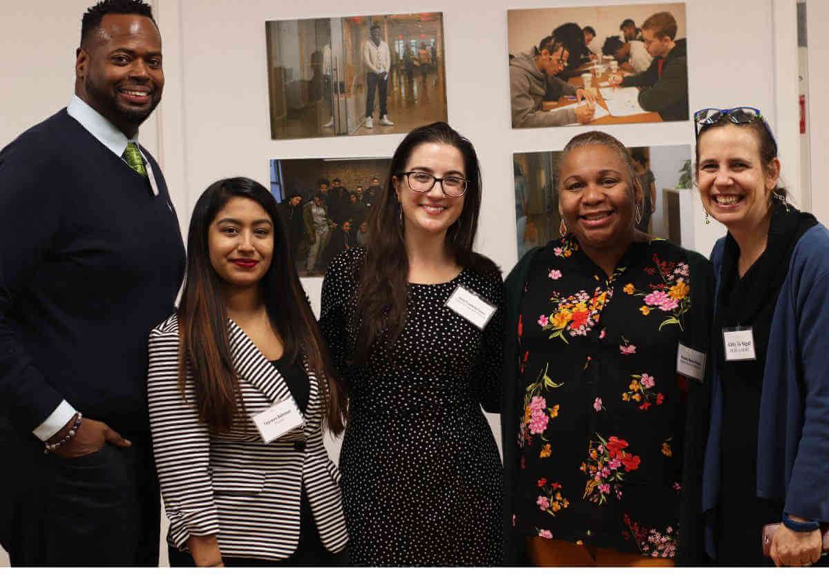 Author, Superintendent Network With Youth