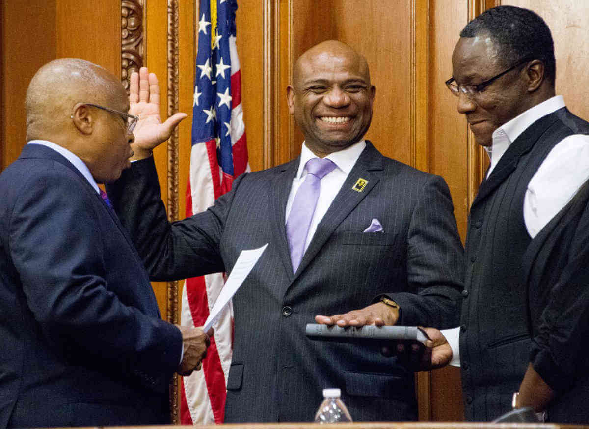 NYS Supreme Court Justices McShan, Taylor Inducted|NYS Supreme Court Justices McShan, Taylor Inducted
