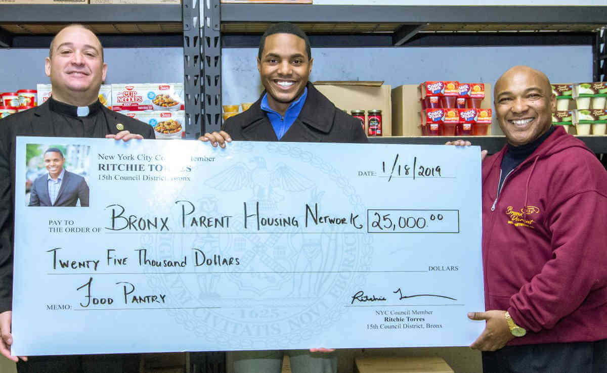 Torres Opens Foodbank For Fed Workers