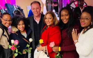 Gjonaj Attends Post Women’s March Celebration