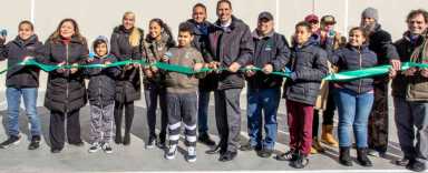 St. James Park Opens Fixed Handball Court