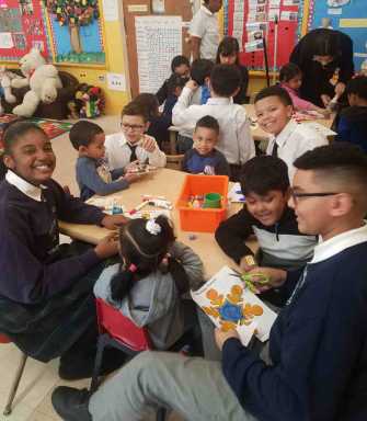 St. Helena Students Celebrate Buddy Day