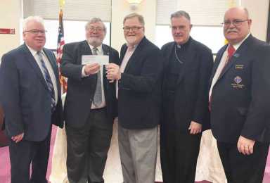 NY KOC Hosts Benefit For Calvary Hospital