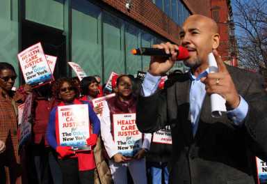 BP Diaz Rallies With NYSNA