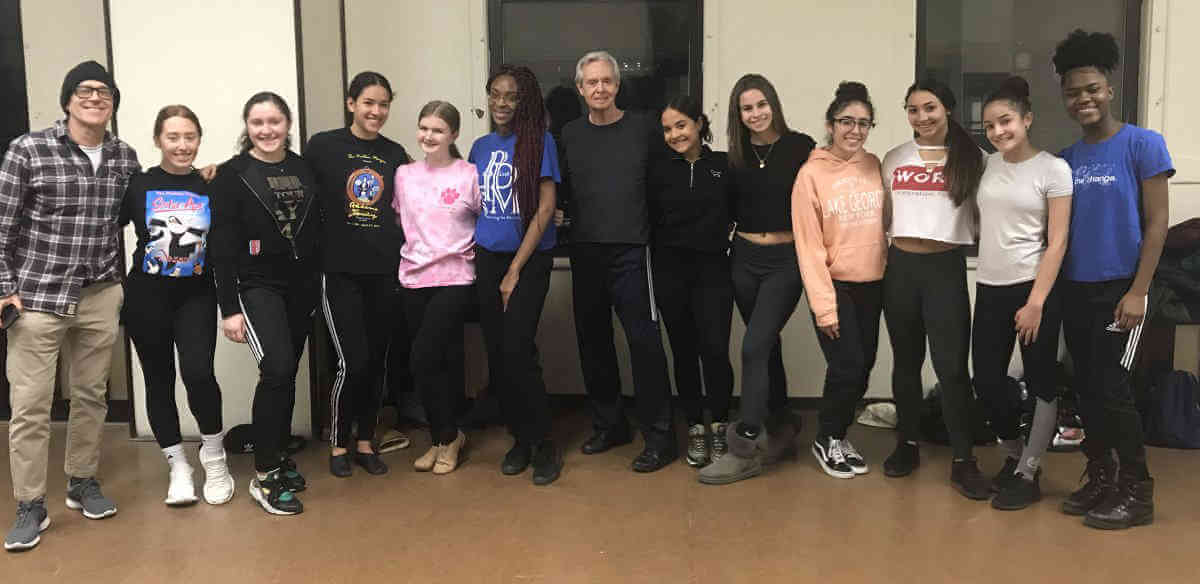 Preston Players Rehearse With Broadway Choreographer