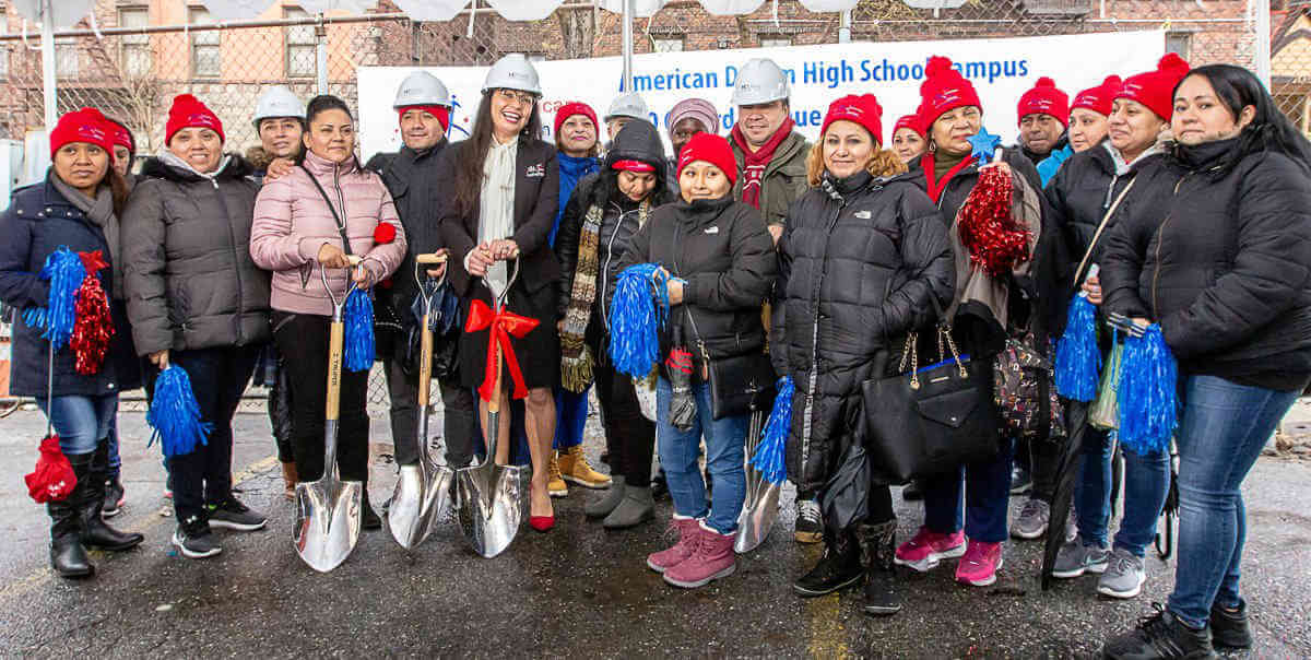 Ground breaking for new south Bronx charter school|Ground breaking for new south Bronx charter school