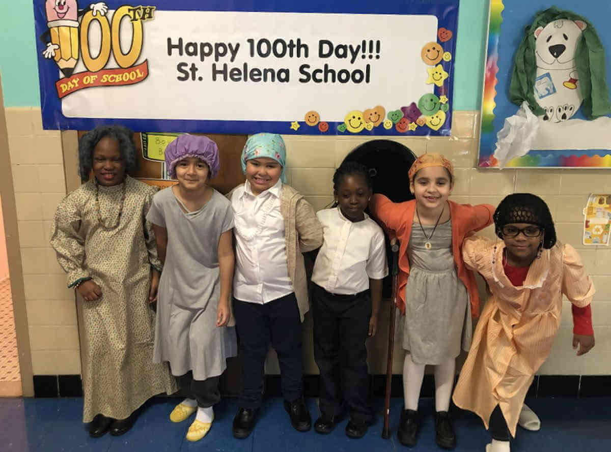 St. Helena Celebrates 100th Day of School