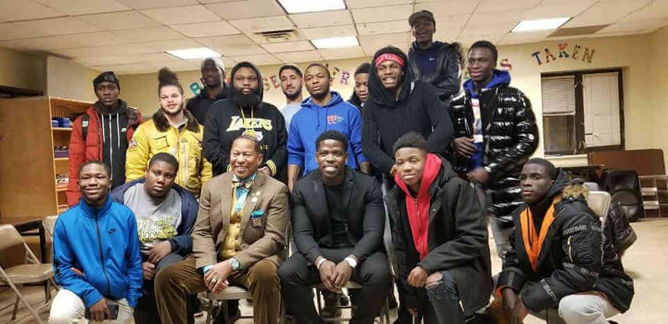 King, Casanova Talk With Youth