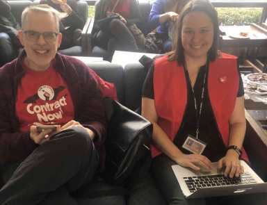 Lehman Faculty Stage Union Work-In|Lehman Faculty Stage Union Work-In