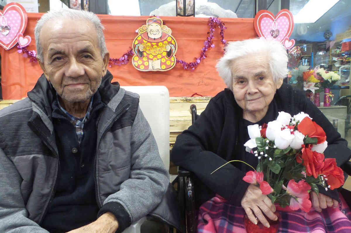 Couple Honored at Valentine’s Dinner