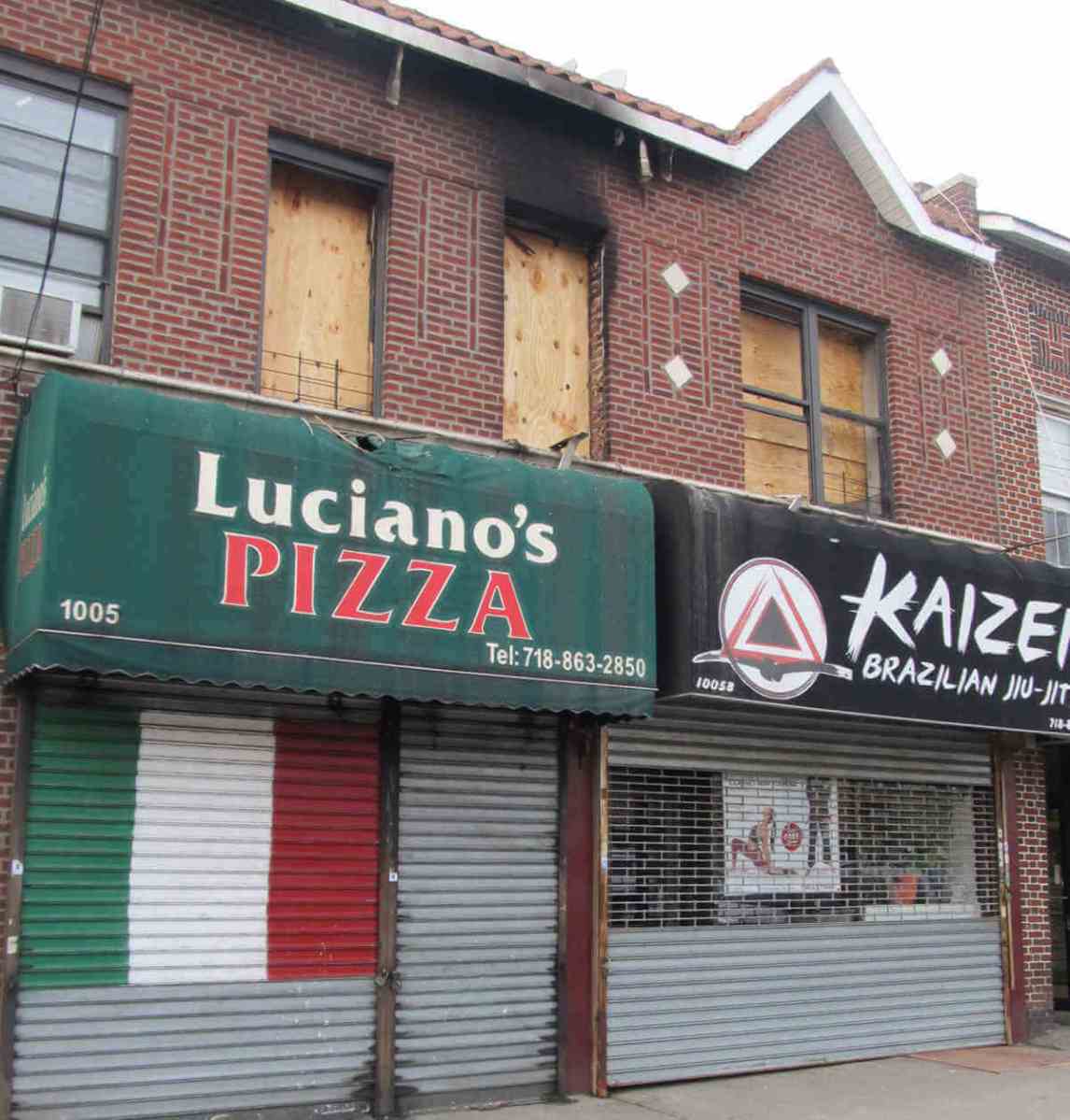 Alleged arson fire in knocks out 2 Morris Park stores|Alleged arson fire in knocks out 2 Morris Park stores